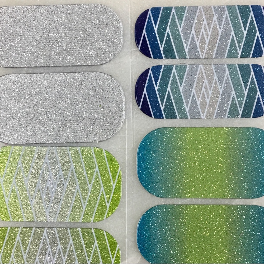 Jamberry Sparkle Partials Lot